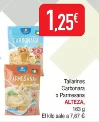 Alteza - Tarlas Carbonara O Parmesana