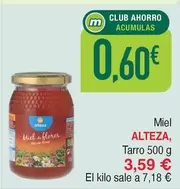 Alteza - Miel Tarro