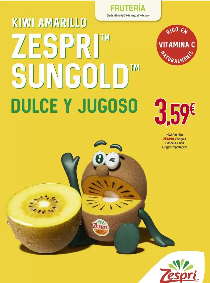 zespri - Kiwi Amarillo