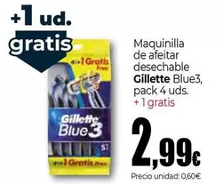 Gillette - Maquinilla De Afeitar Desechable Blue3