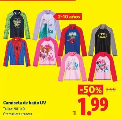 Camiseta De Bano UV