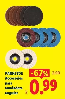 Parkside - Accesorios Para Amoladora Angular
