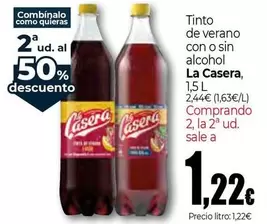 La Casera - Tinto De Verano Con O Sin Alcohol