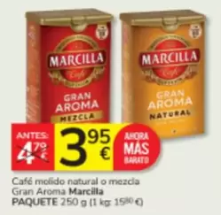 Marcilla - Cafe Molido Natural O Mezcla Gran Aroma