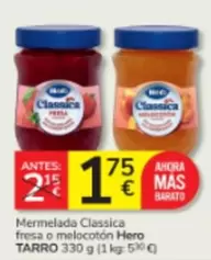Hero - Mermelada Classica Fresa O Melocoton