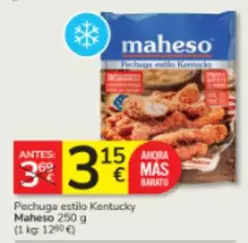Maheso - Pechuga Estilo Kentucky