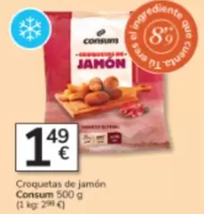 Consum - Croquetas De Jamon