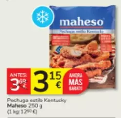 Maheso - Pechuga Estilo Kentucky