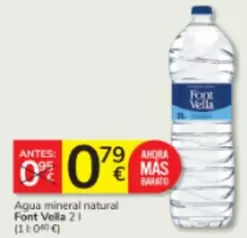 Font Vella - Agua Mineral Natural