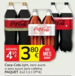 Coca-Cola - Light, Zero Sucre O Zero Sucre