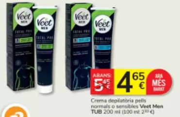 Veet - Crema Depilatoria Pellis Normals O Sensibles