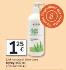 kyrey - Llet Corporal Aloe Vera