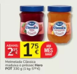 Hero - Mermelada Classica Maduixa O Pressec