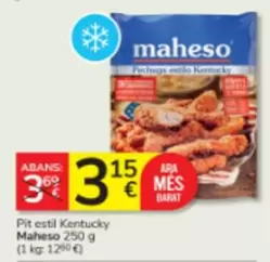 Maheso - Pit estil Kentucky