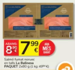 La Balinesa - Salmo Fumat Noruec En Talls