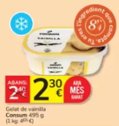 Consum - Gelat De Vainilla