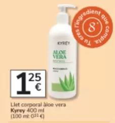 kyrey - Llet Corporal Aloe Vera