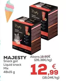 Majesty - Snack Gato Liquid Snack Mix