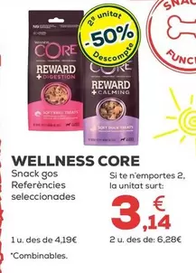 Wellness Core - Snack Perro Referencias Seleccionadas