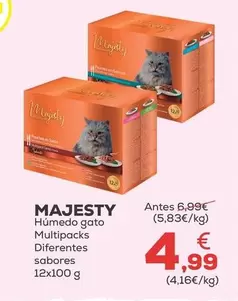 Majesty - Humedo Gato Multipacks