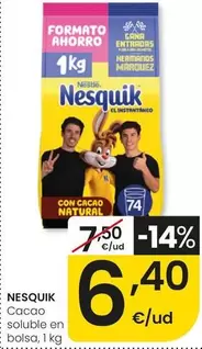Nesquik - Cacao Soluble En Bolsa