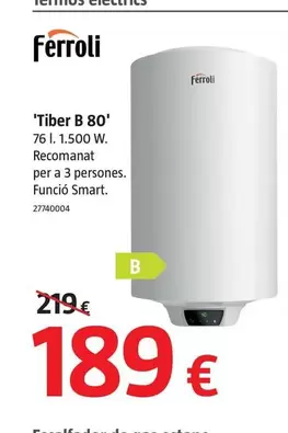 Ferroli - 'Tiber B 80'