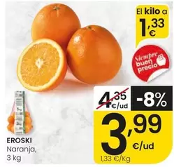 Eroski - Naranja