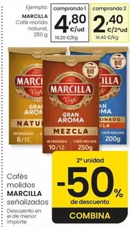 Marcilla - Cafe Molido Natural