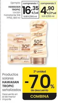 Hawaiian Tropic - Locion Hidratante Silk Fp50
