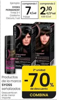 Schwarzkopf - Syoss Permanent Tinte 3 - 1 Castano Oscuro