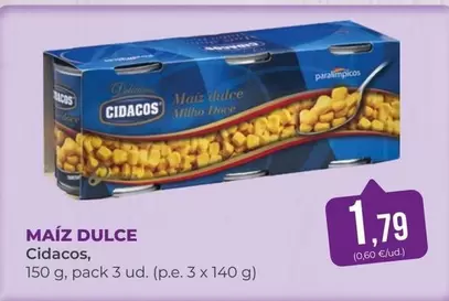 Cidacos - Maiz Dulce