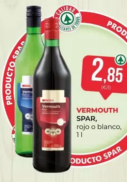 Spar - Vermouth Rojo O Blanco