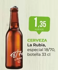 Rubia - Cerveza