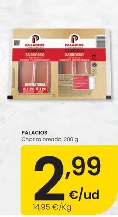 Palacios - Chorizo Oreado