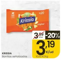Krissia - Barritas Señalizadas