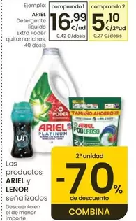 Ariel - Detergente Liquido Extra Poder Quitamanchas