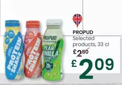 Propud - Selected Products