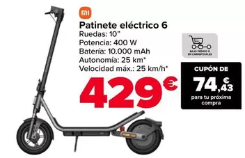 Xiaomi - Patinete Eléctrico 6