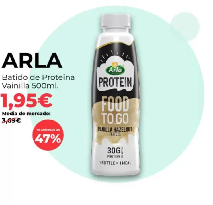 Arla - Batido De Proteina Vainilla