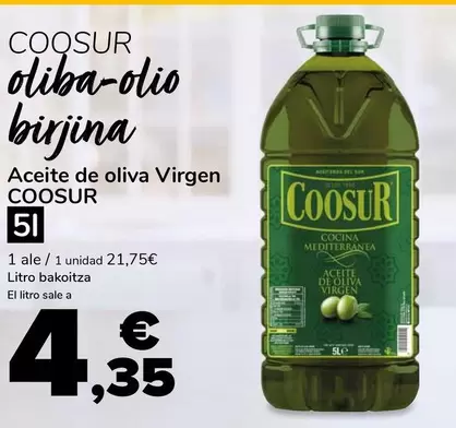 Coosur - Aceite De Oliva Virgen