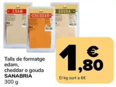 Sanabria - Talls De Formatge Edam
