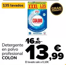 Colon - Detergente En Polvo Profesional