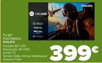 Philips - Tv 65" 