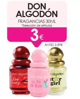 Don Algodón - Fragancias