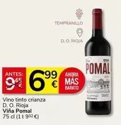 Viña Pomal - Vino Tinto Crianza D. O. Rioja