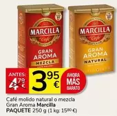 Marcilla - Café Molido Natural O Mezcla Gran Aroma