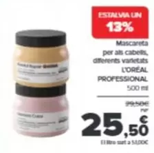 L' Oréal - Mascareta Per Als Cabells Professional