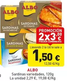 Albo - Sardinas Variedades