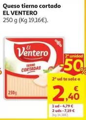 El Ventero - Queso Tierno Cortado