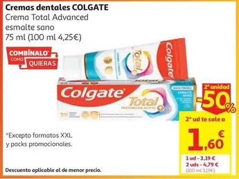 Crema Dental Colgate Antisarro 75 Ml